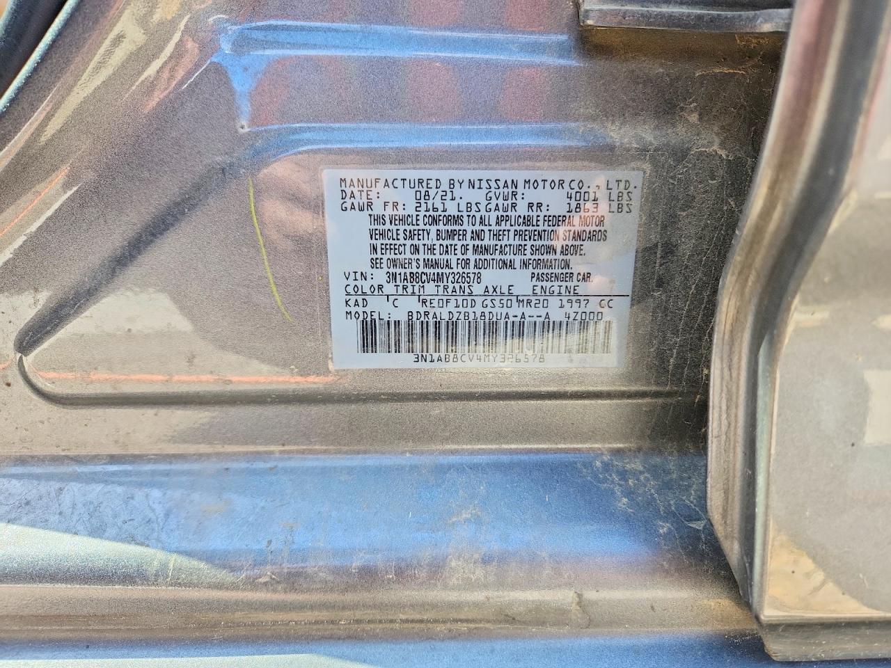 2021 NISSAN SENTRA