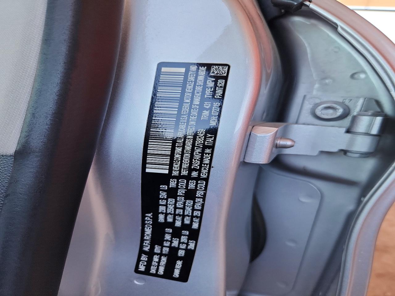 2018 ALFA ROMEO STELVIO