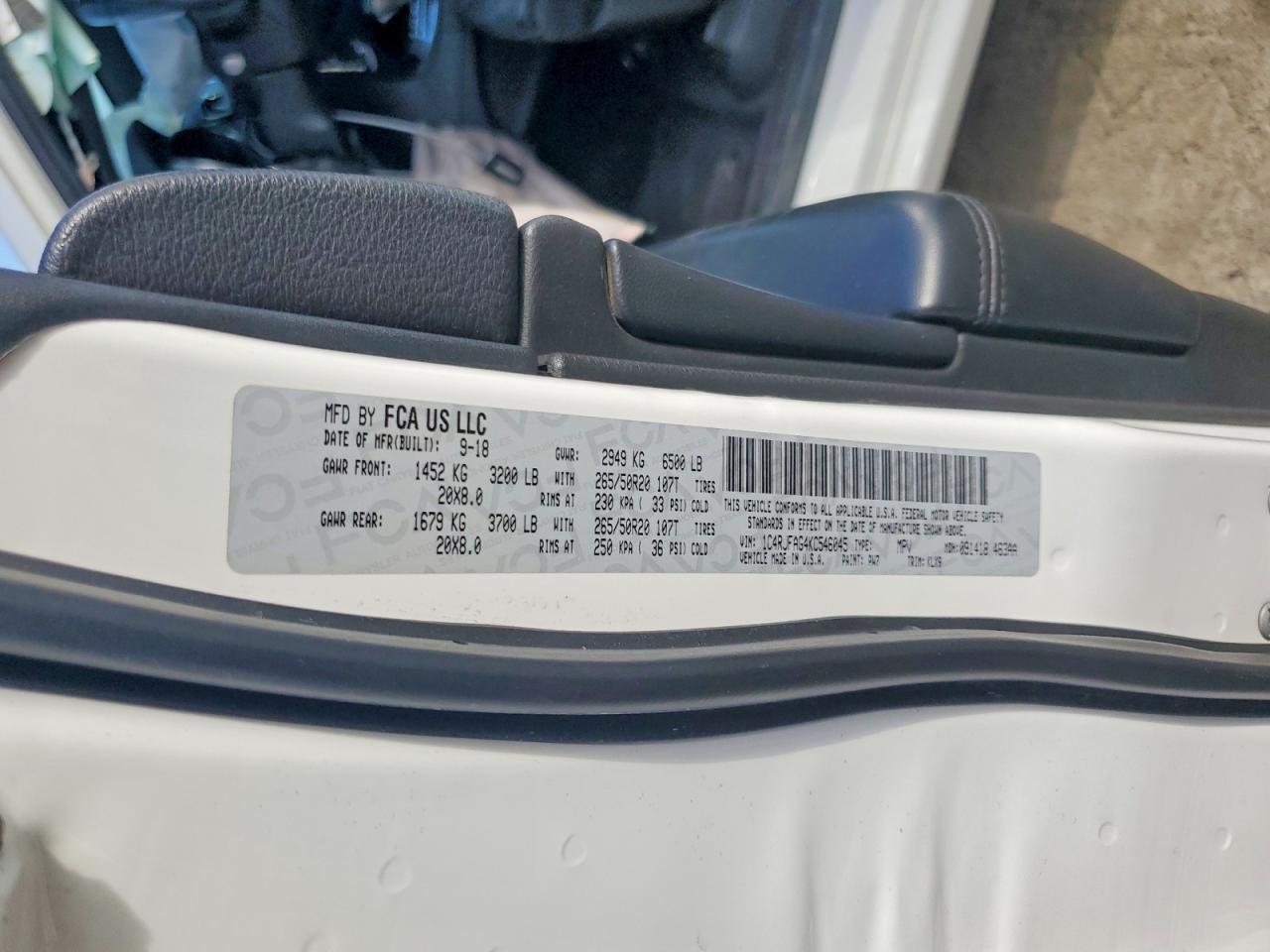 2019 JEEP CHEROKEE