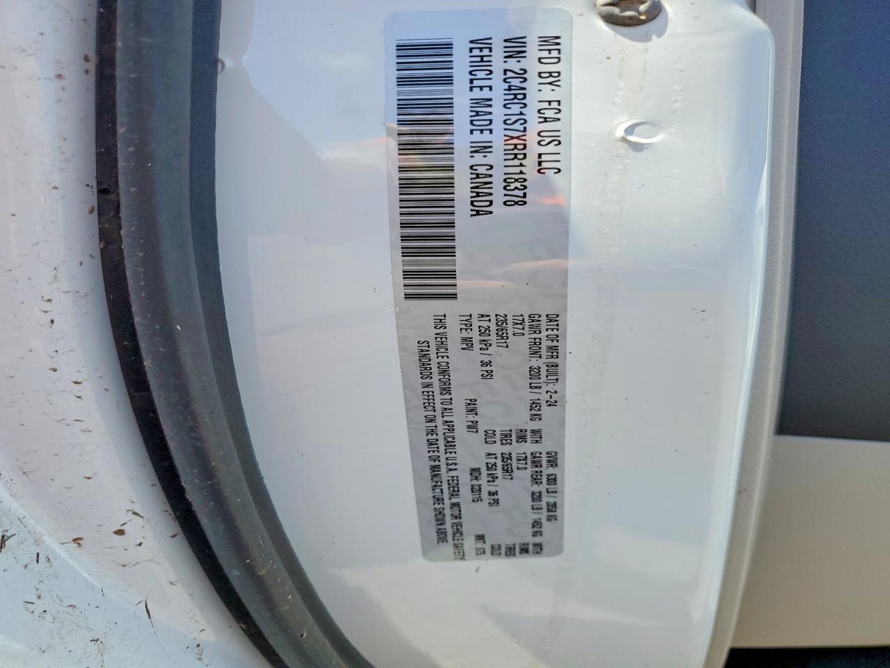 2024 CHRYSLER PACIFICA