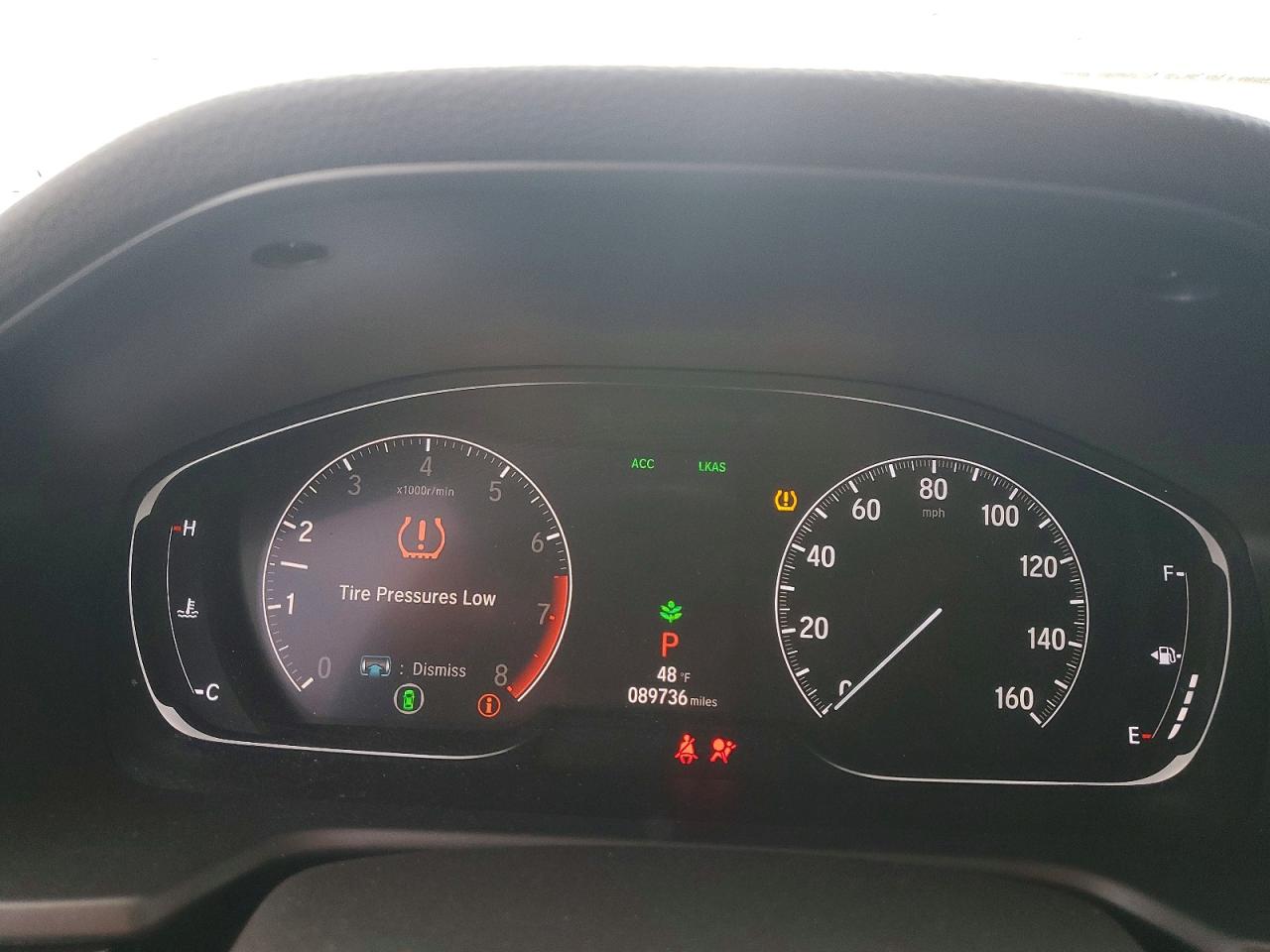2019 HONDA ACCORD