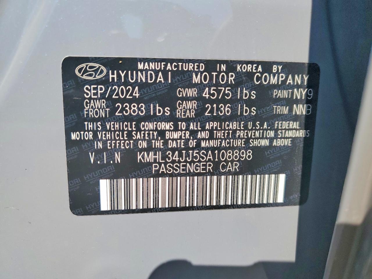 2025 HYUNDAI SONATA