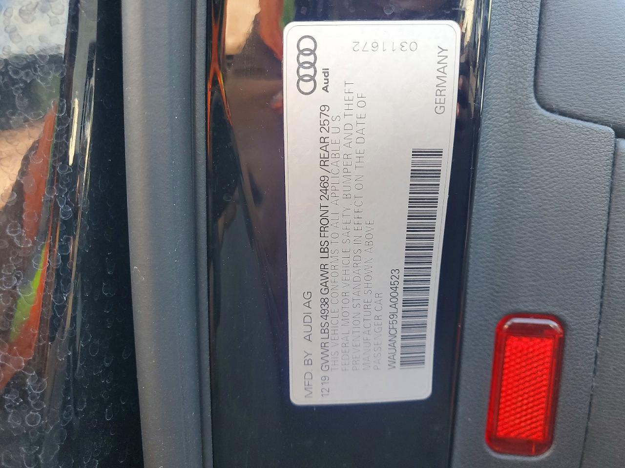 2020 AUDI A5