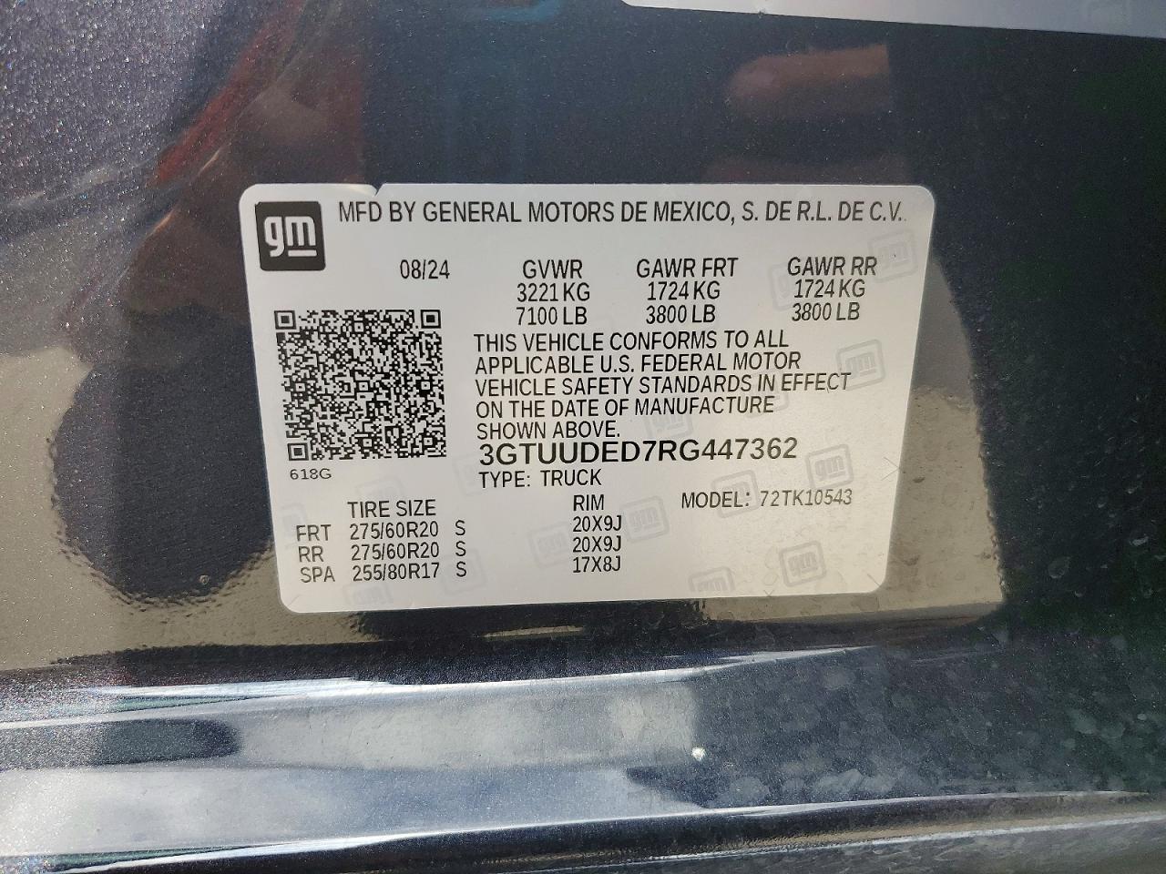 2024 GMC SIERRA