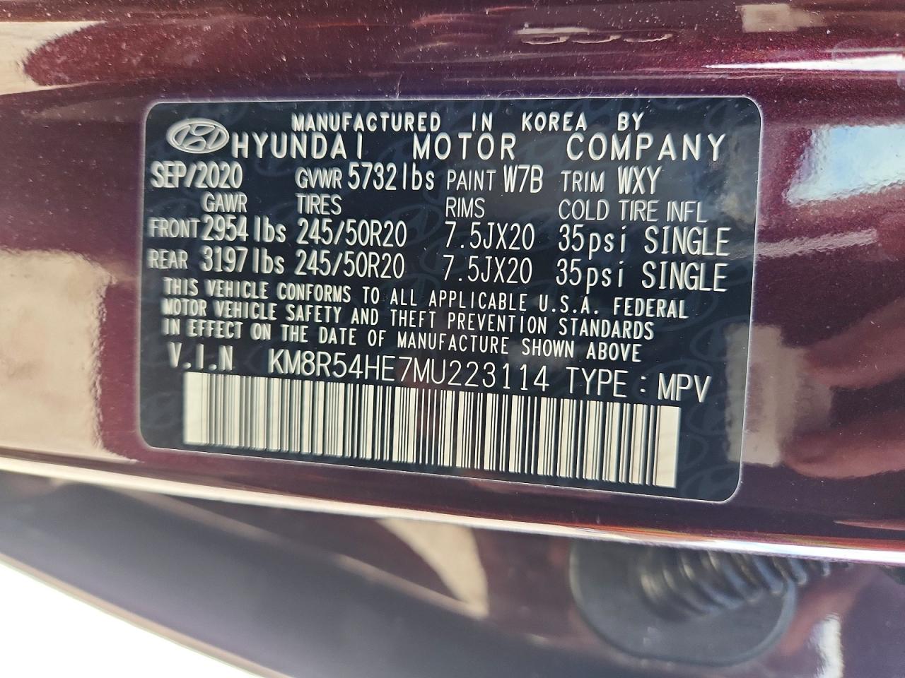 2021 HYUNDAI PALISADE
