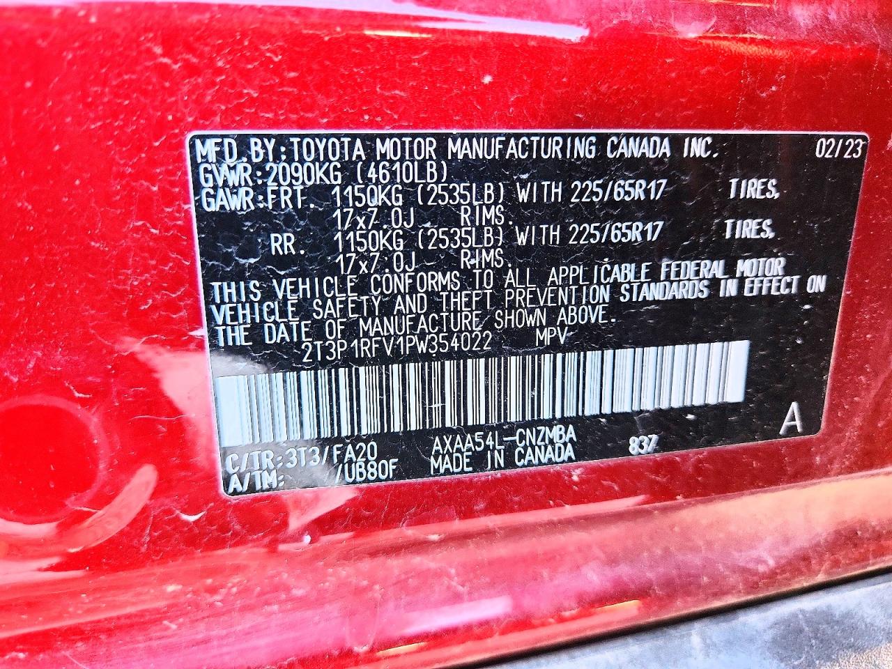 2023 TOYOTA RAV4