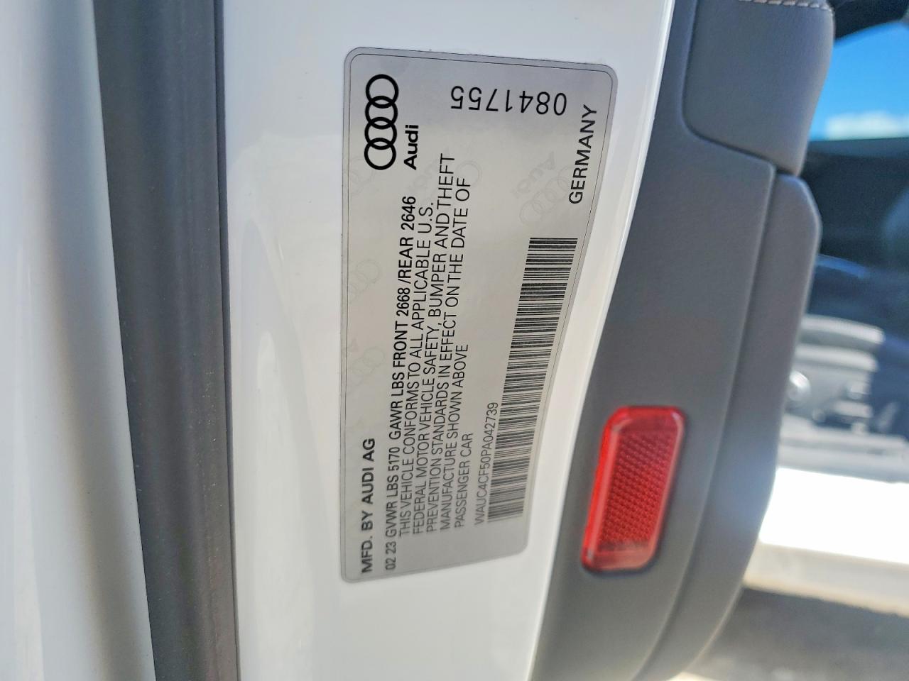 2023 AUDI S5/RS5