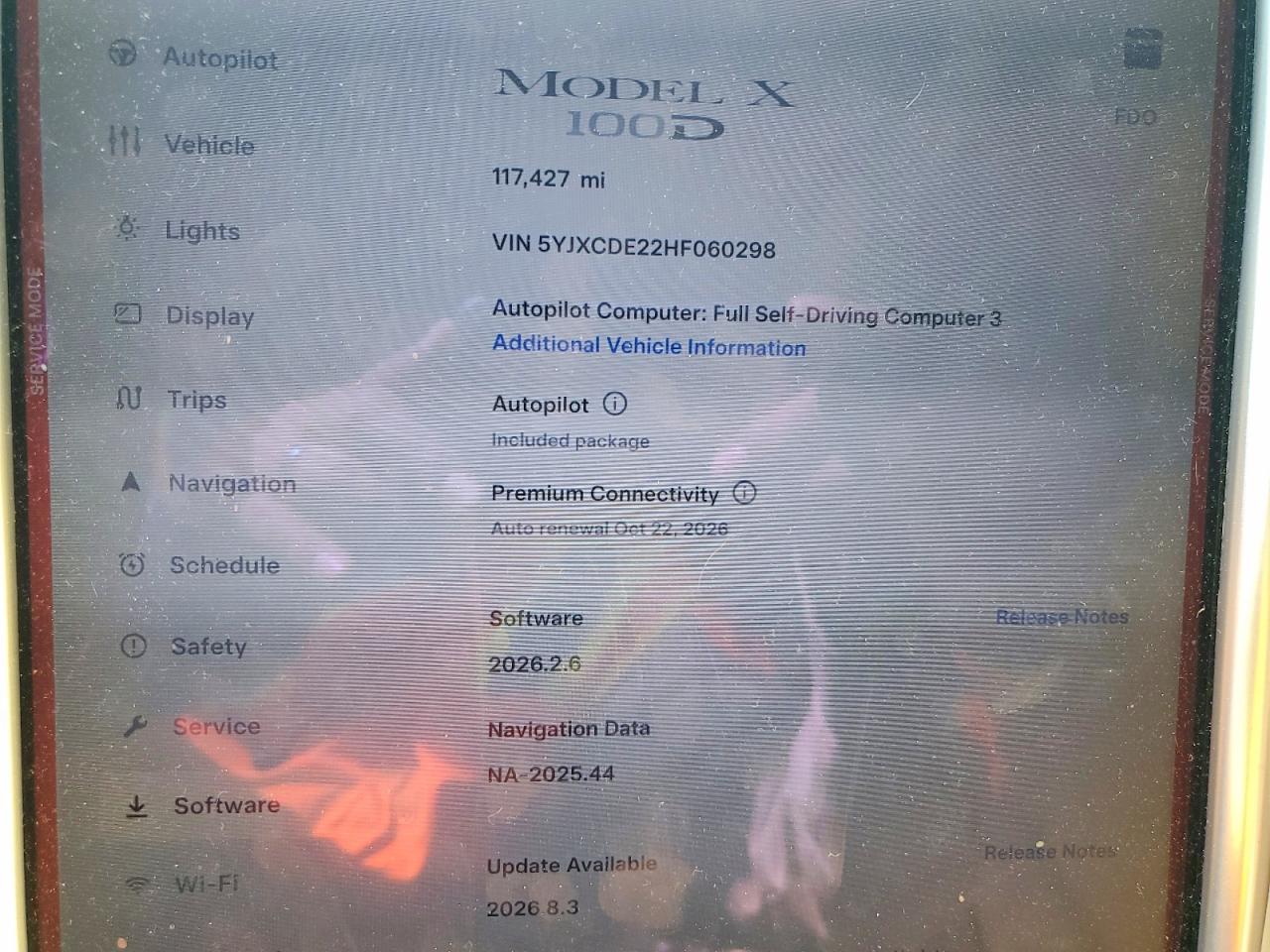2017 TESLA MODEL X