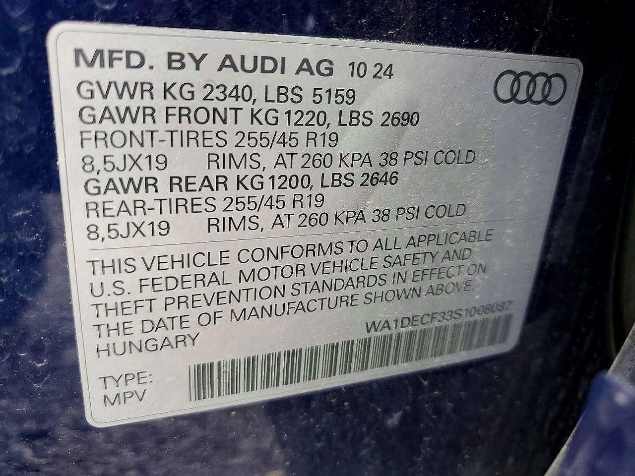 2025 AUDI Q3