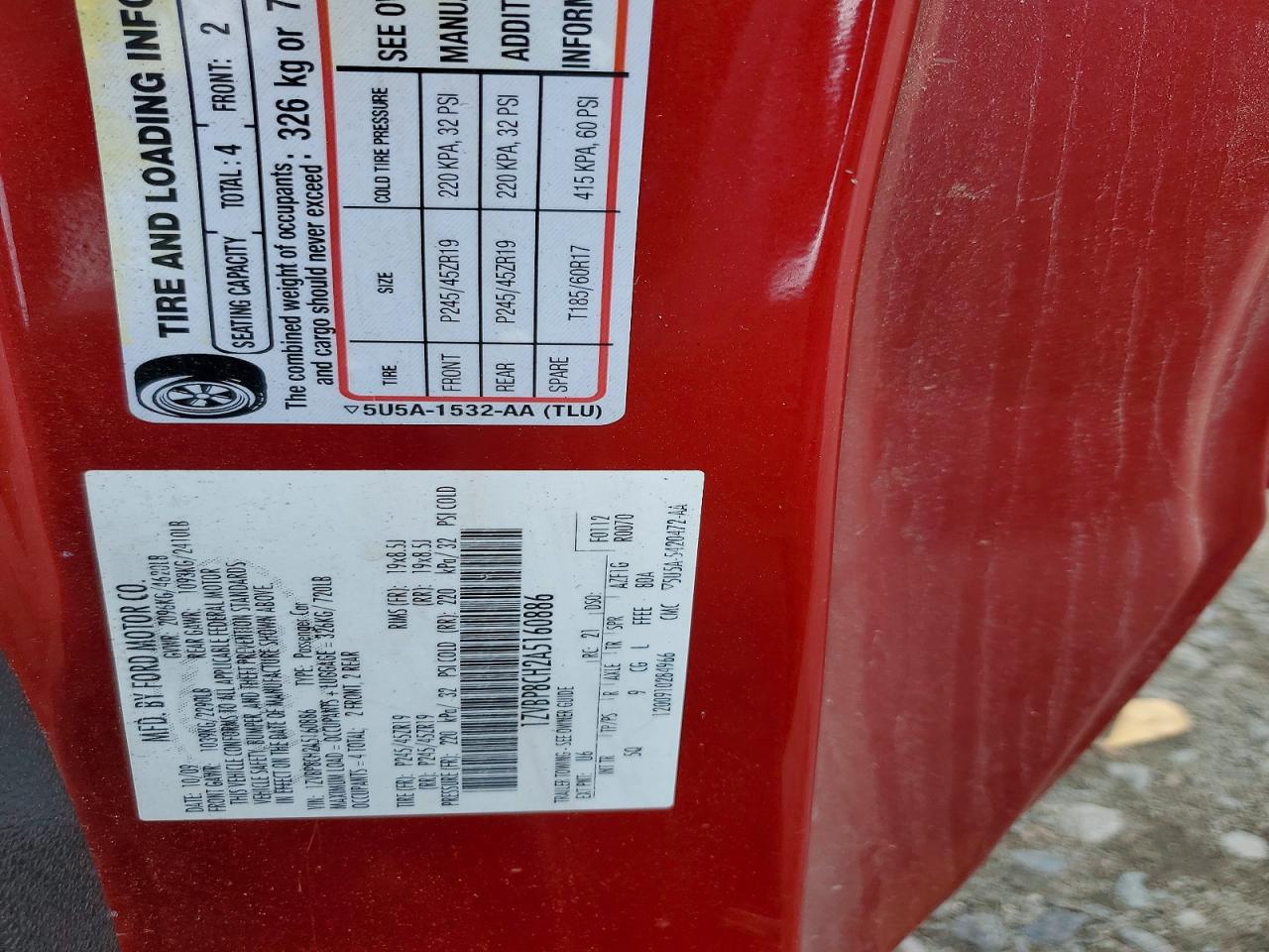 2010 FORD MUSTANG