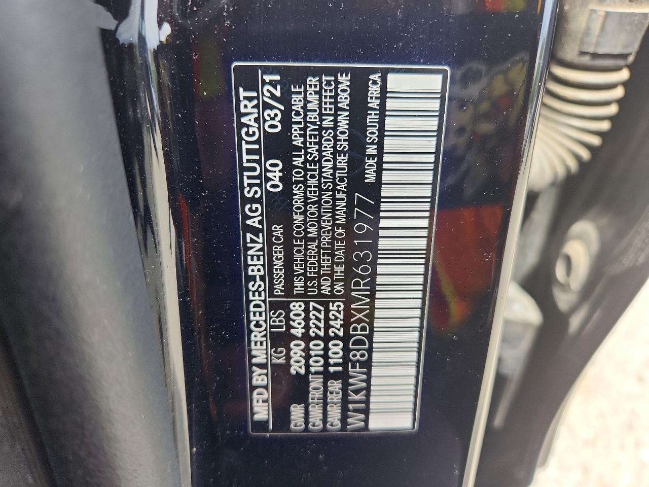 2021 MERCEDES-BENZ C-CLASS