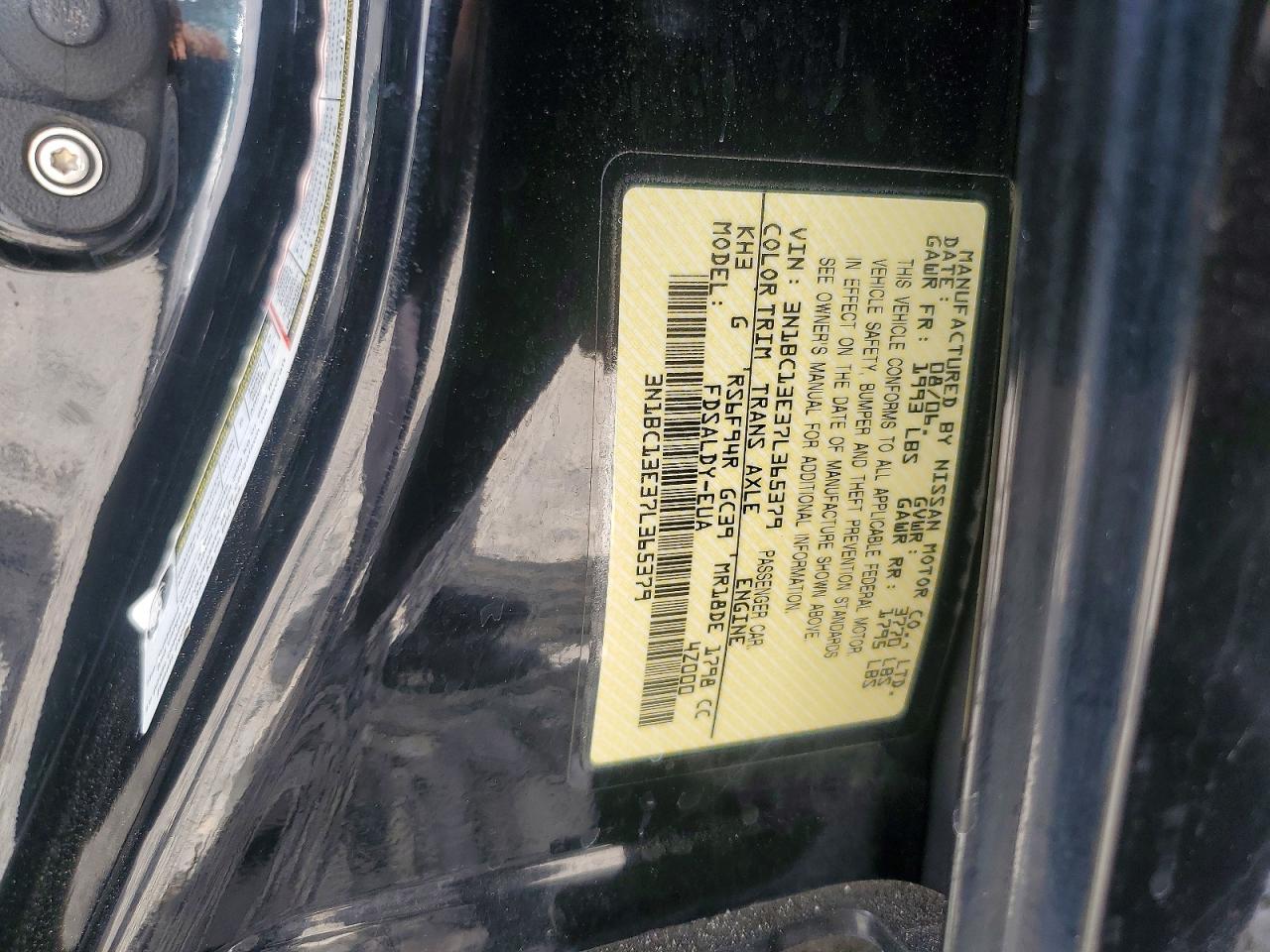 2007 NISS VERSA