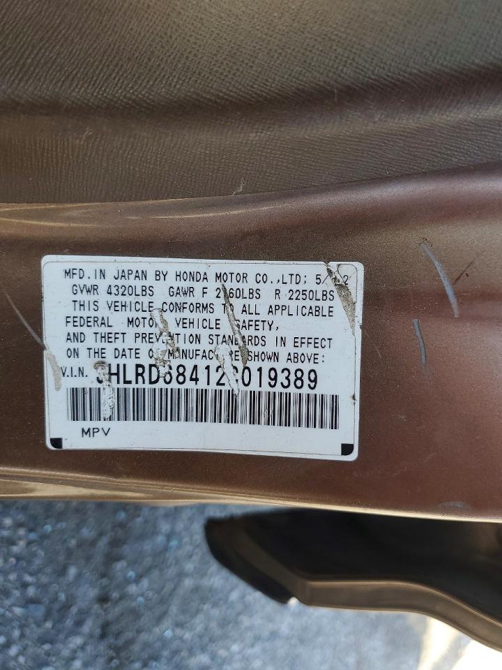 2002 HONDA CRV