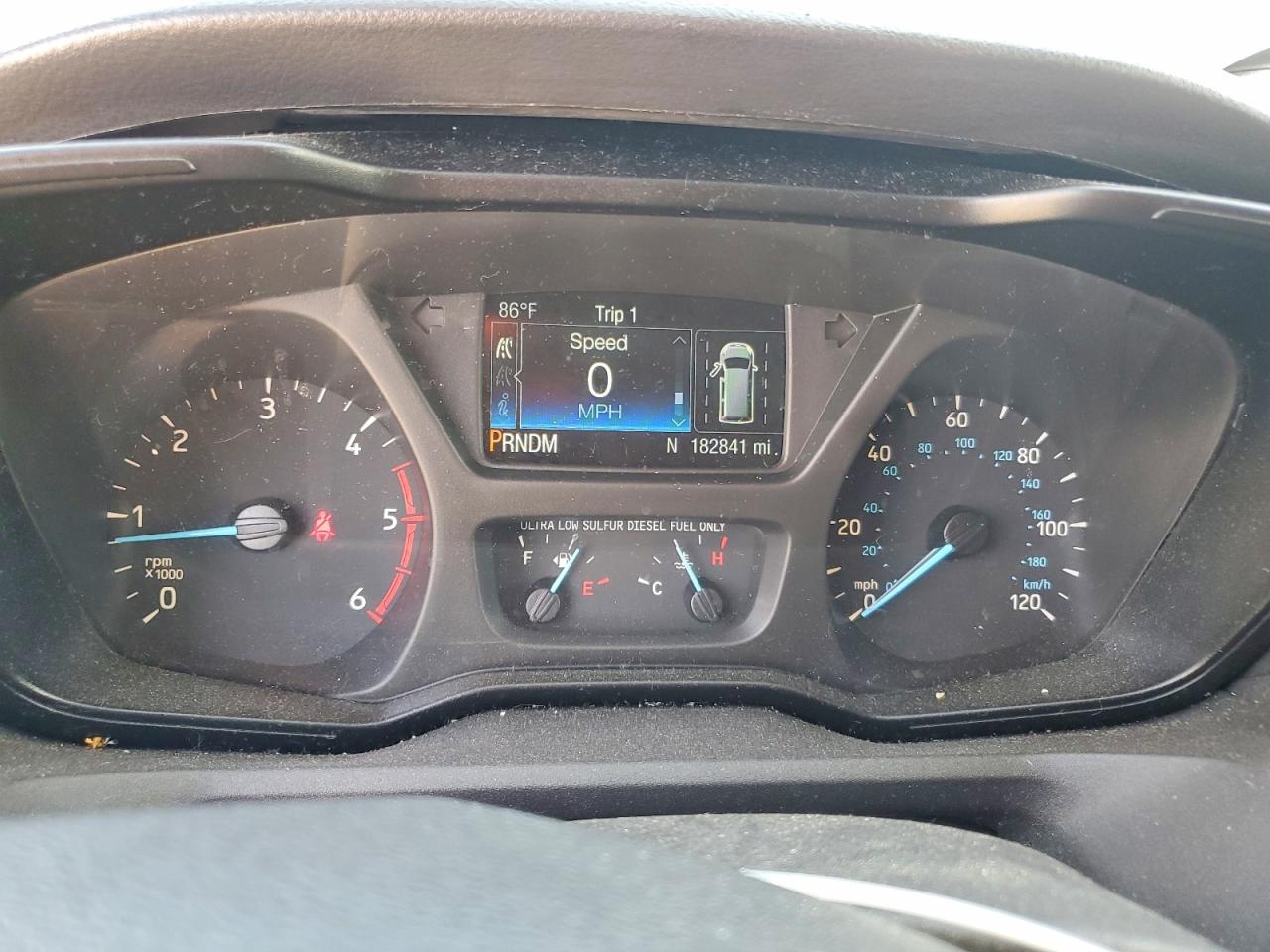 2019 FORD TRANSIT