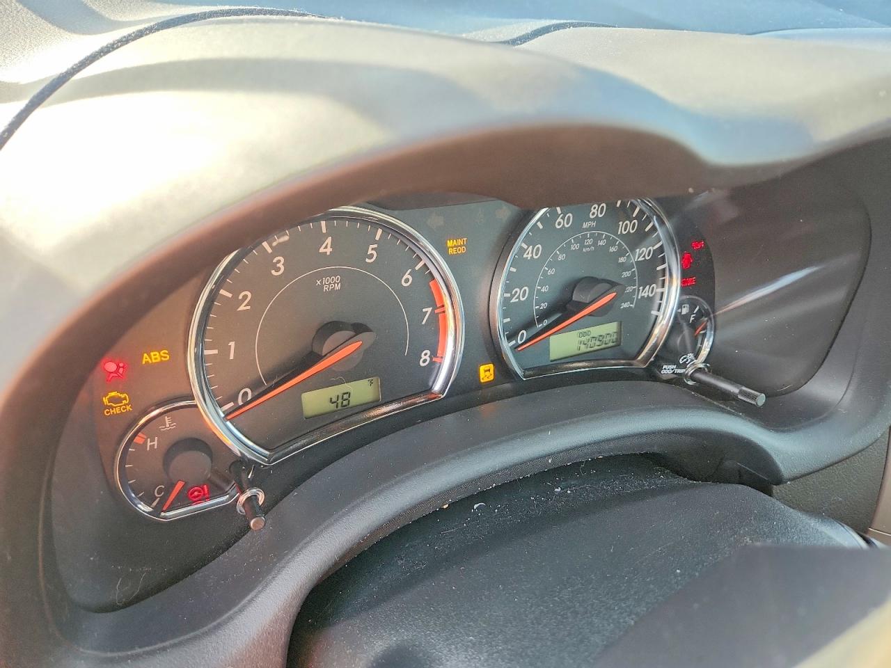 2012 TOYOTA COROLLA