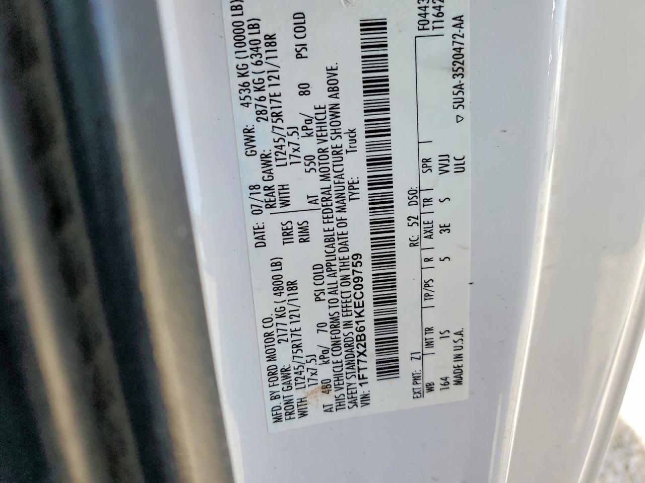 2019 FORD F250