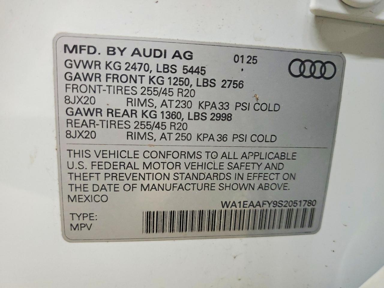 2025 AUDI Q5