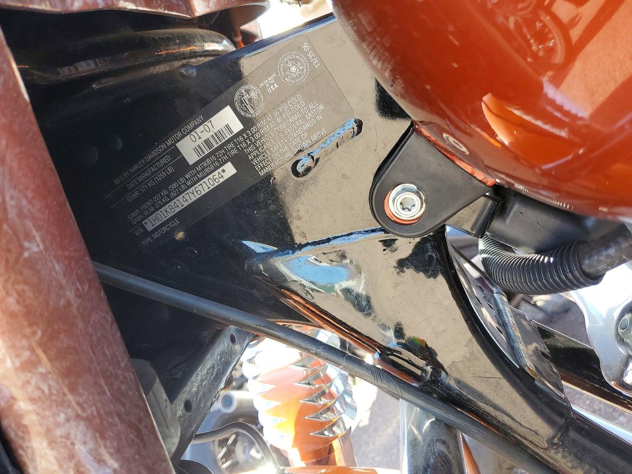 2007 HARLEY DAVIDSON FL