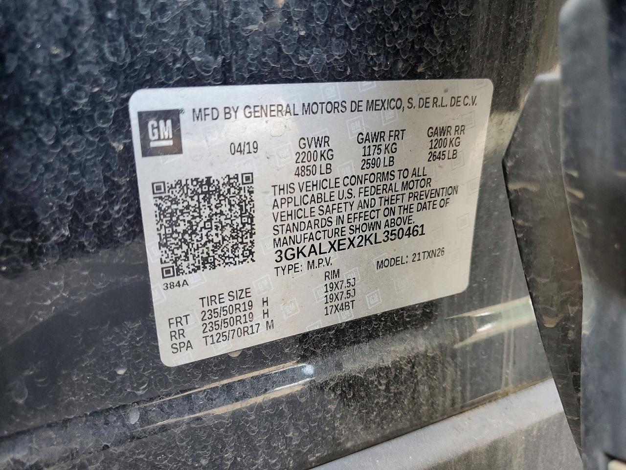 2019 GMC TERRAIN