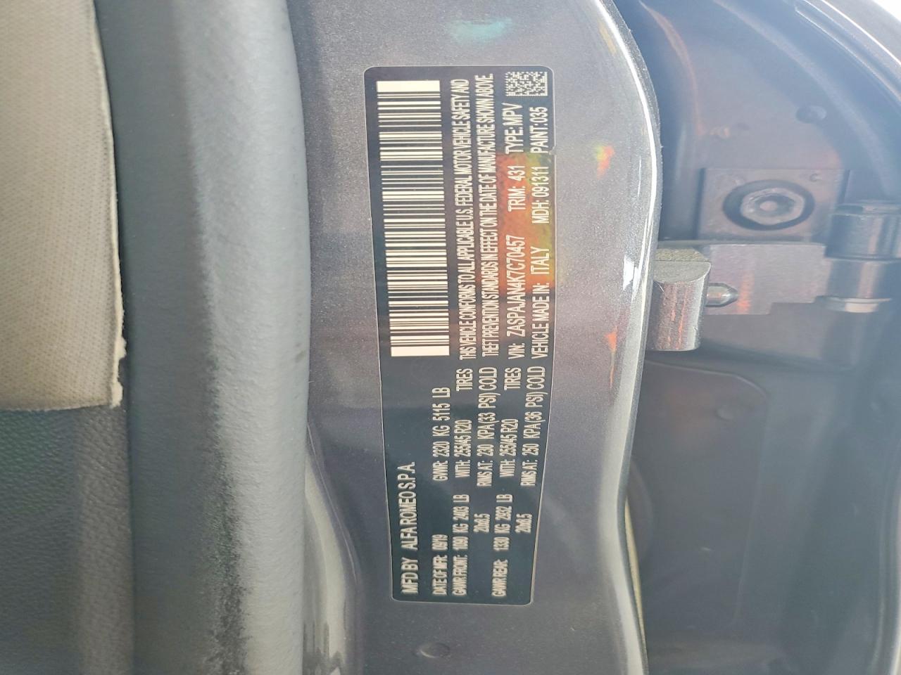 2019 ALFA ROMEO STELVIO