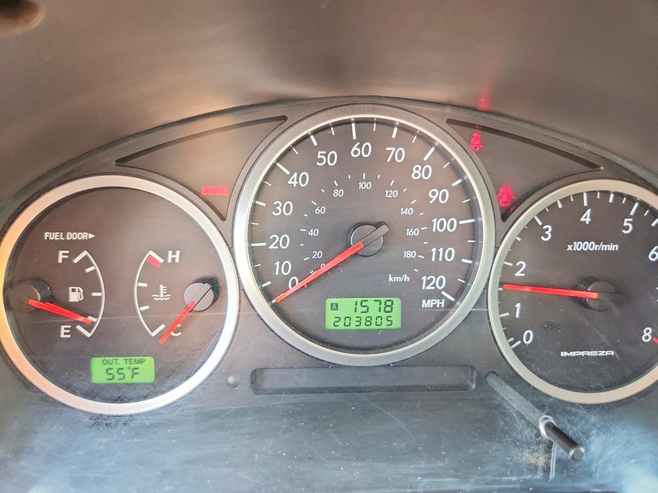 2005 SUBARU IMPREZA
