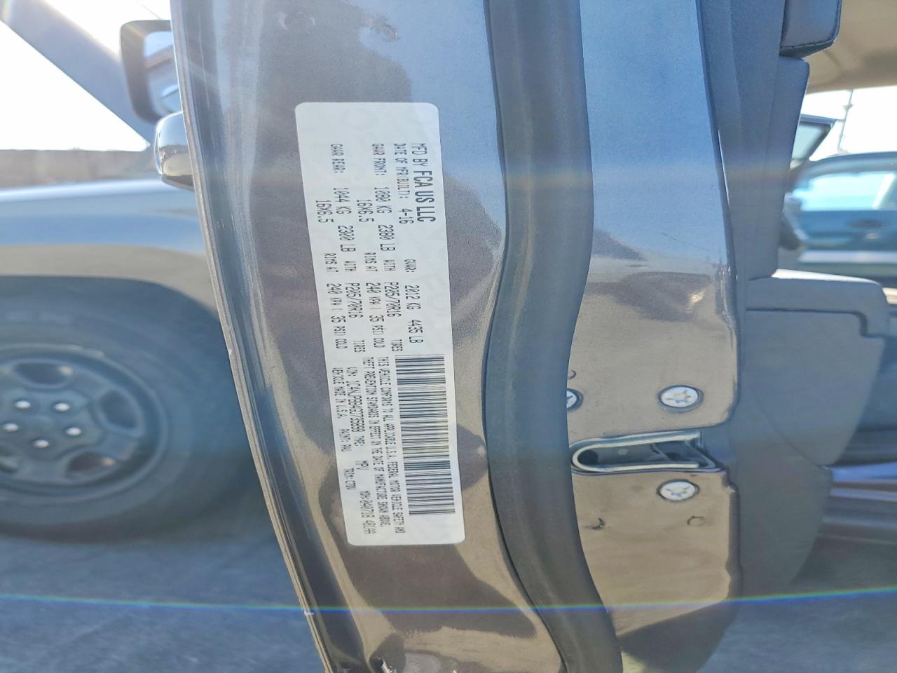 2016 JEEP PATRIOT