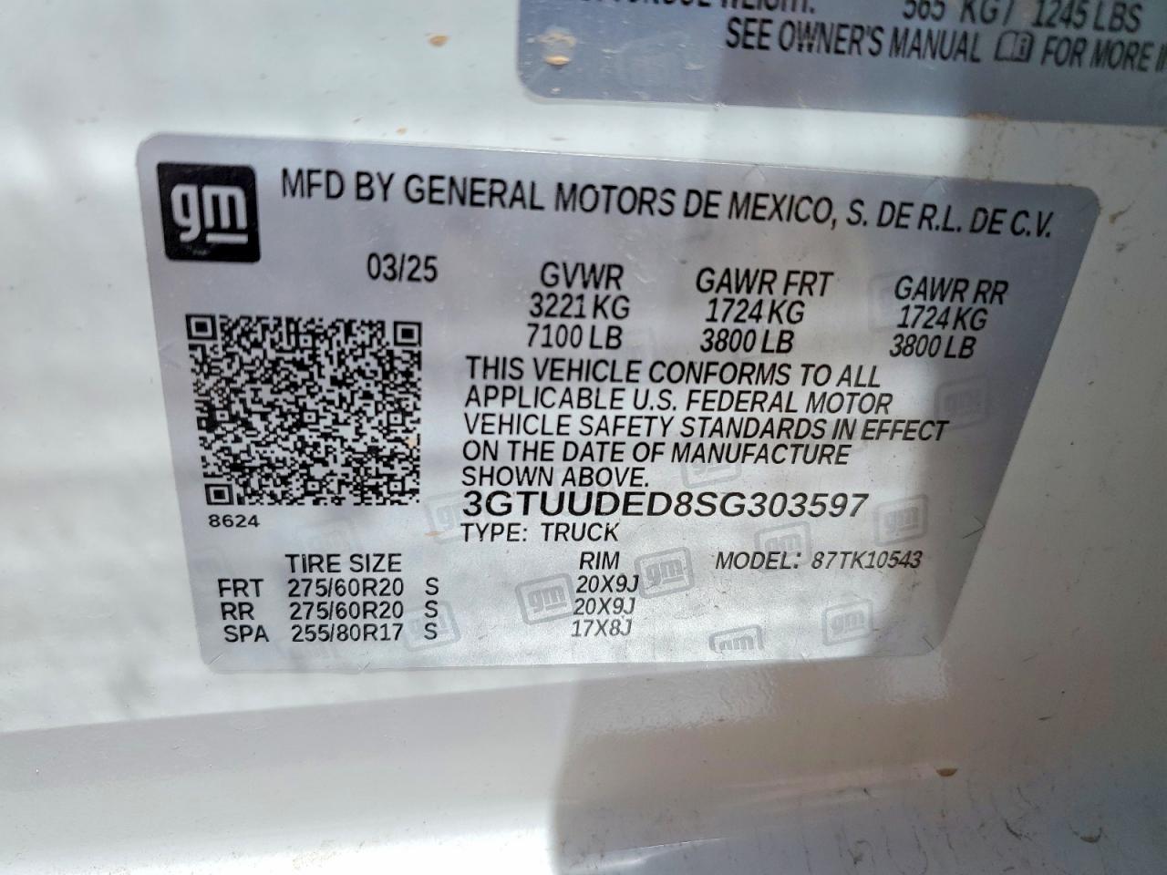 2025 GMC SIERRA
