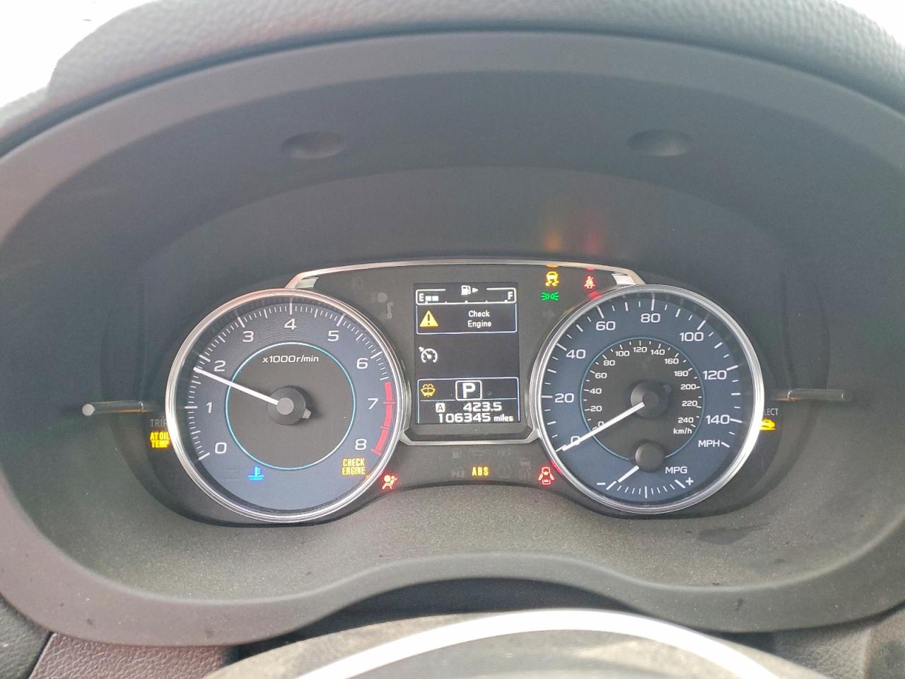2016 SUBARU CROSSTREK