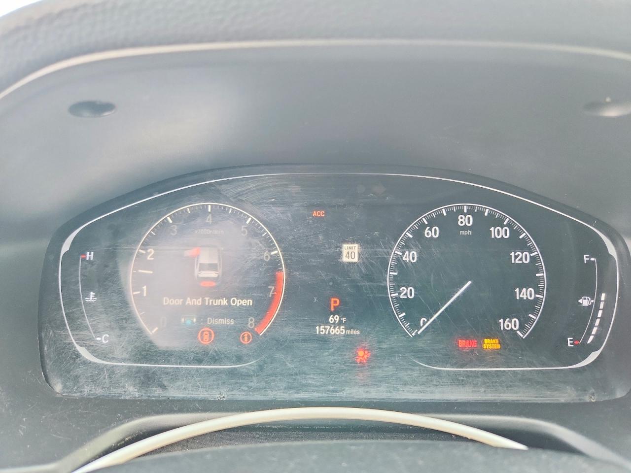 2019 HONDA ACCORD