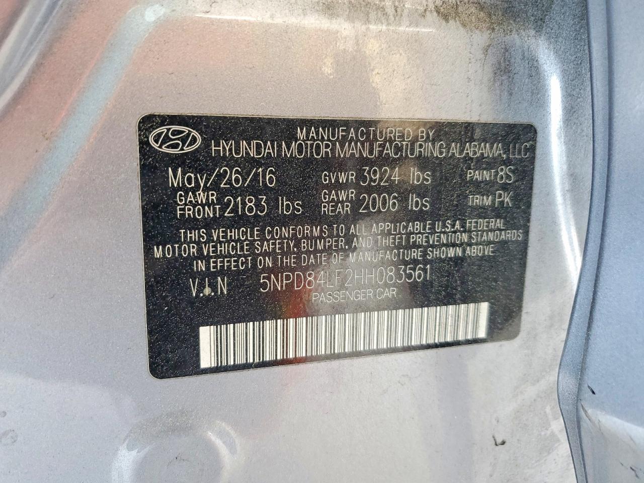 2017 HYUNDAI ELANTRA