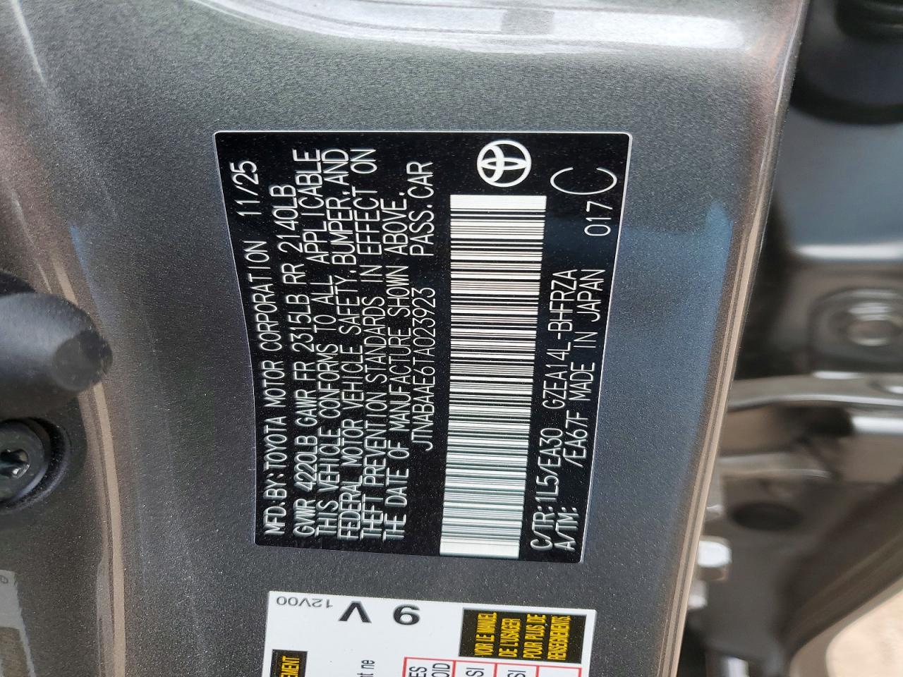 2026 TOYOTA ALL OTHER