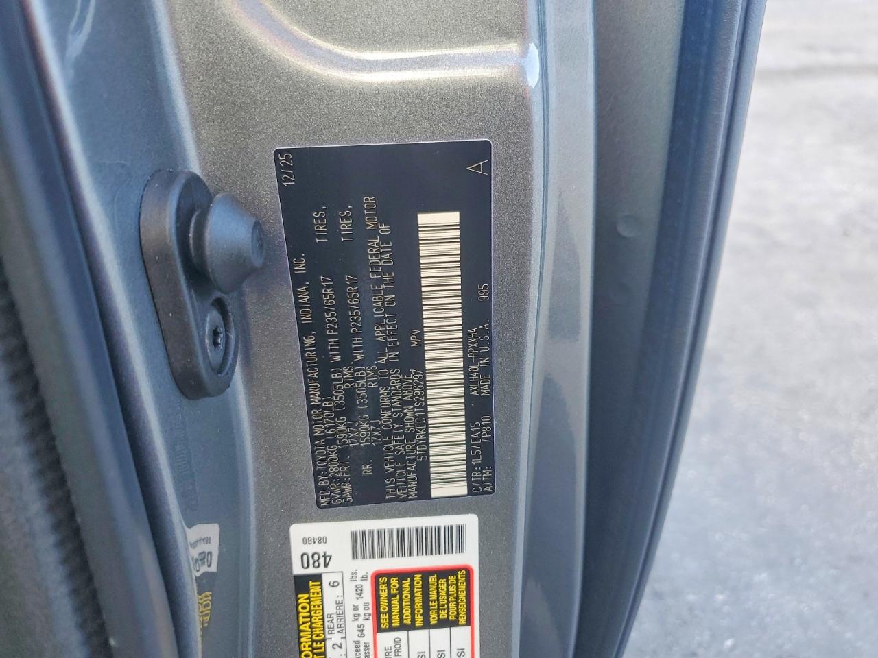 2026 TOYOTA SIENNA
