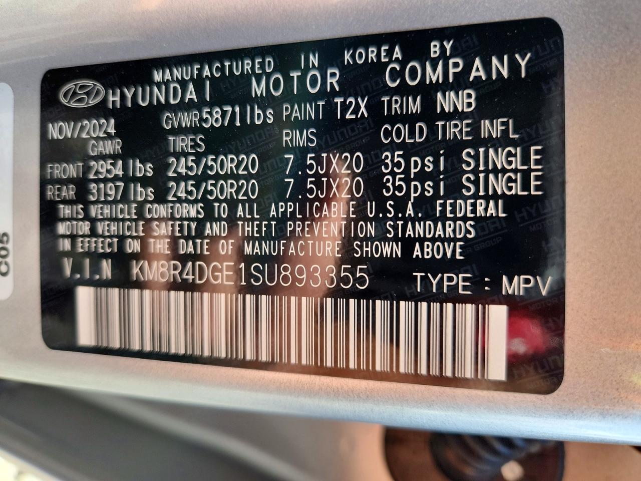2025 HYUNDAI PALISADE
