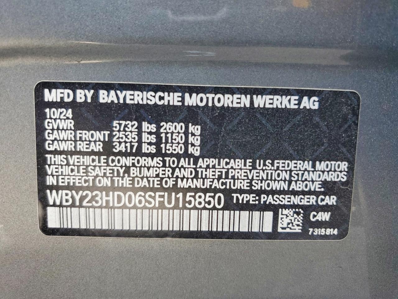 2025 BMW ALL OTHER