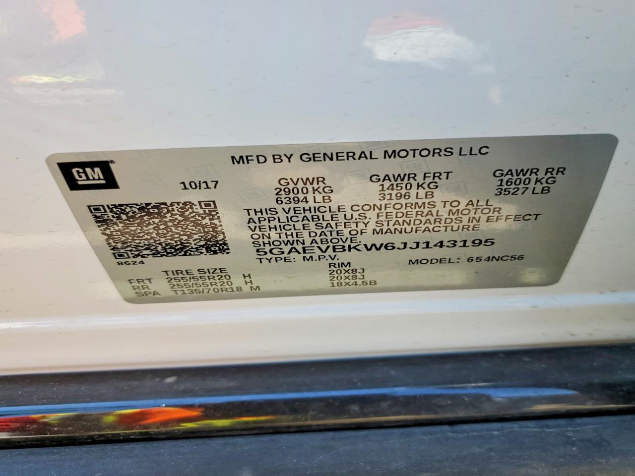 2018 BUICK ENCLAVE