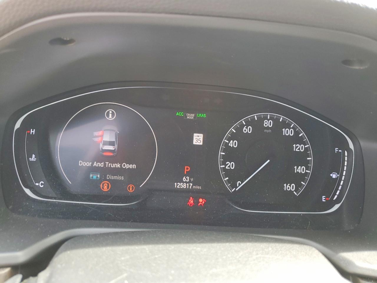 2018 HONDA ACCORD