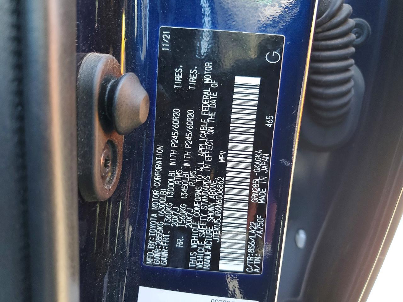 2022 TOYOTA 4RUNNER