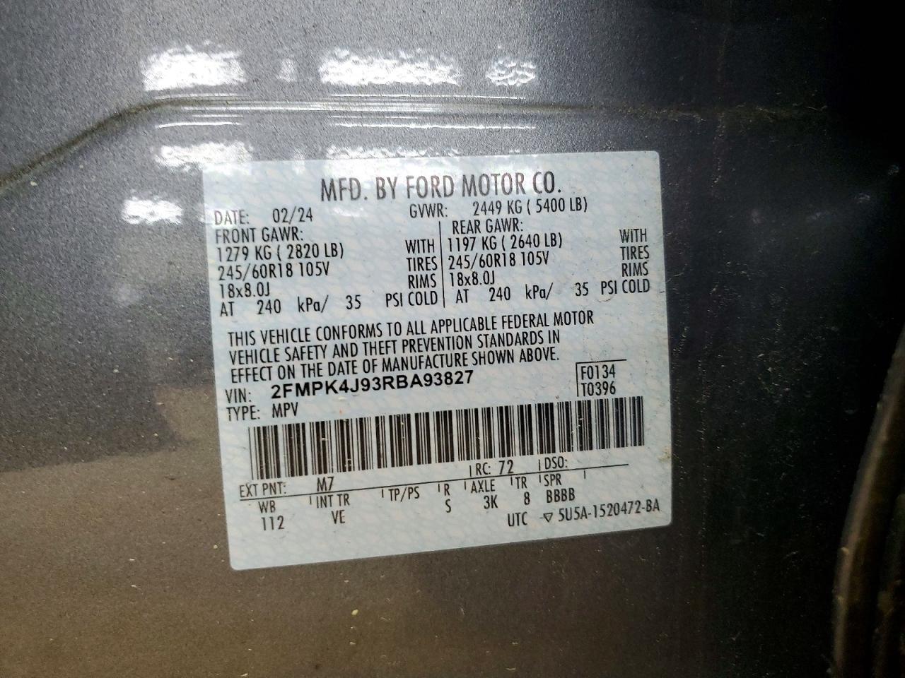 2024 FORD EDGE