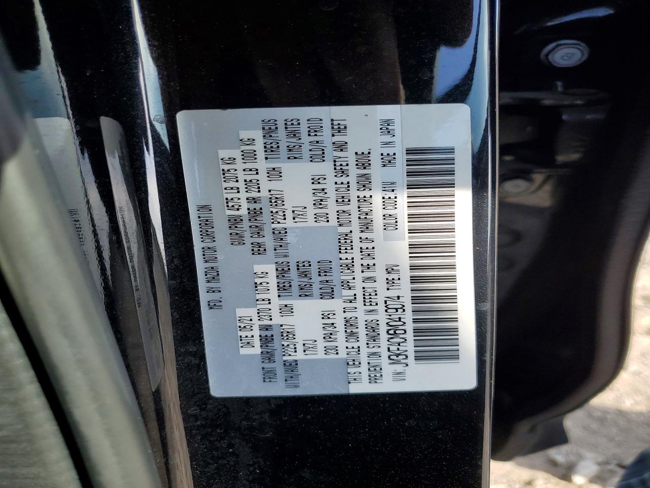 2021 MAZDA CX-5