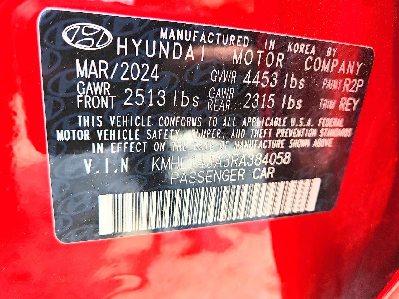 2024 HYUNDAI SONATA