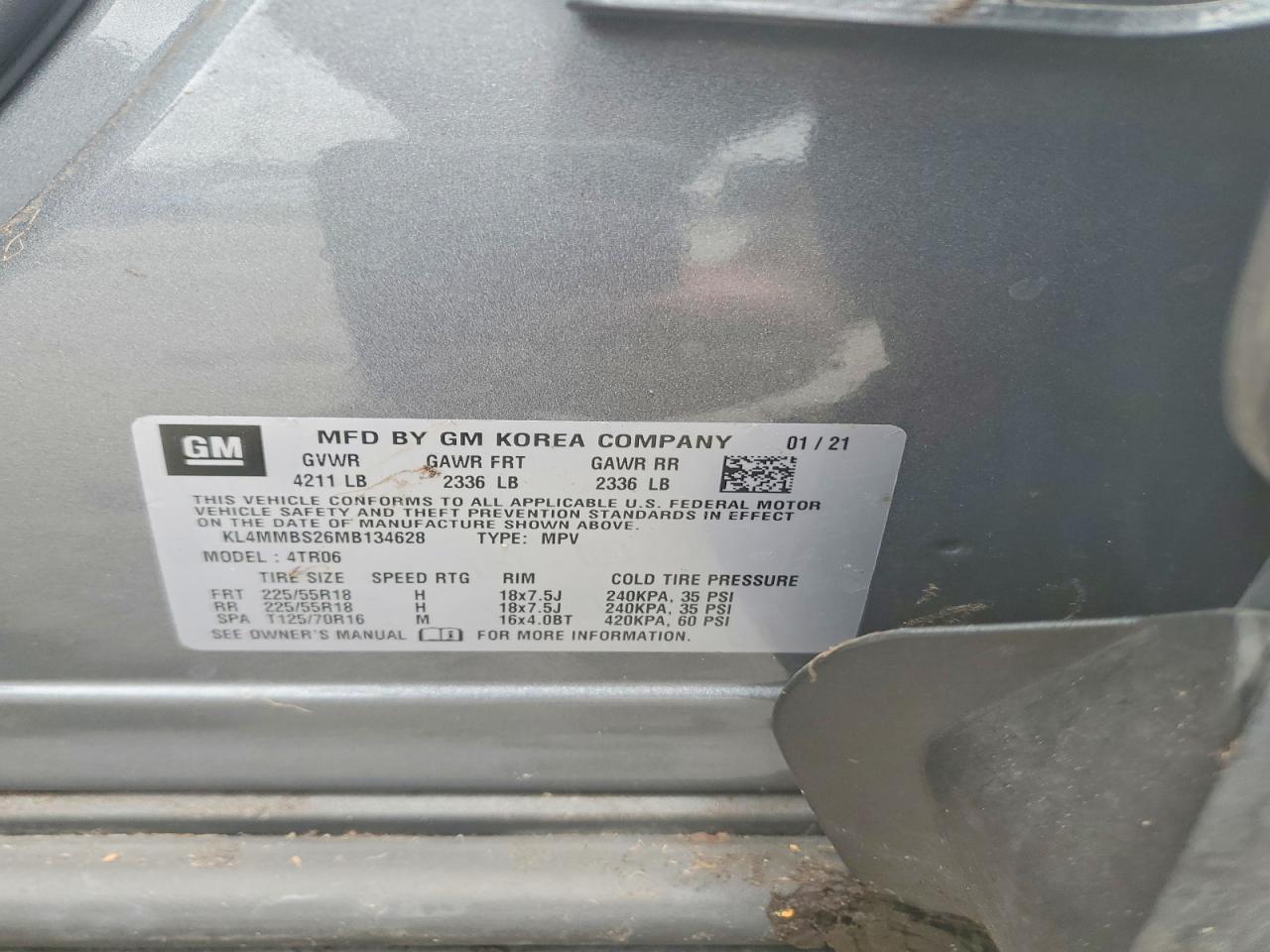 2021 BUICK ENCORE