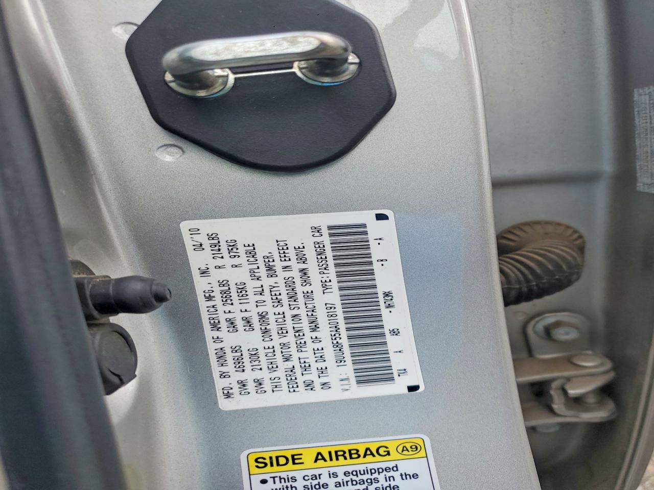 2010 ACURA TL