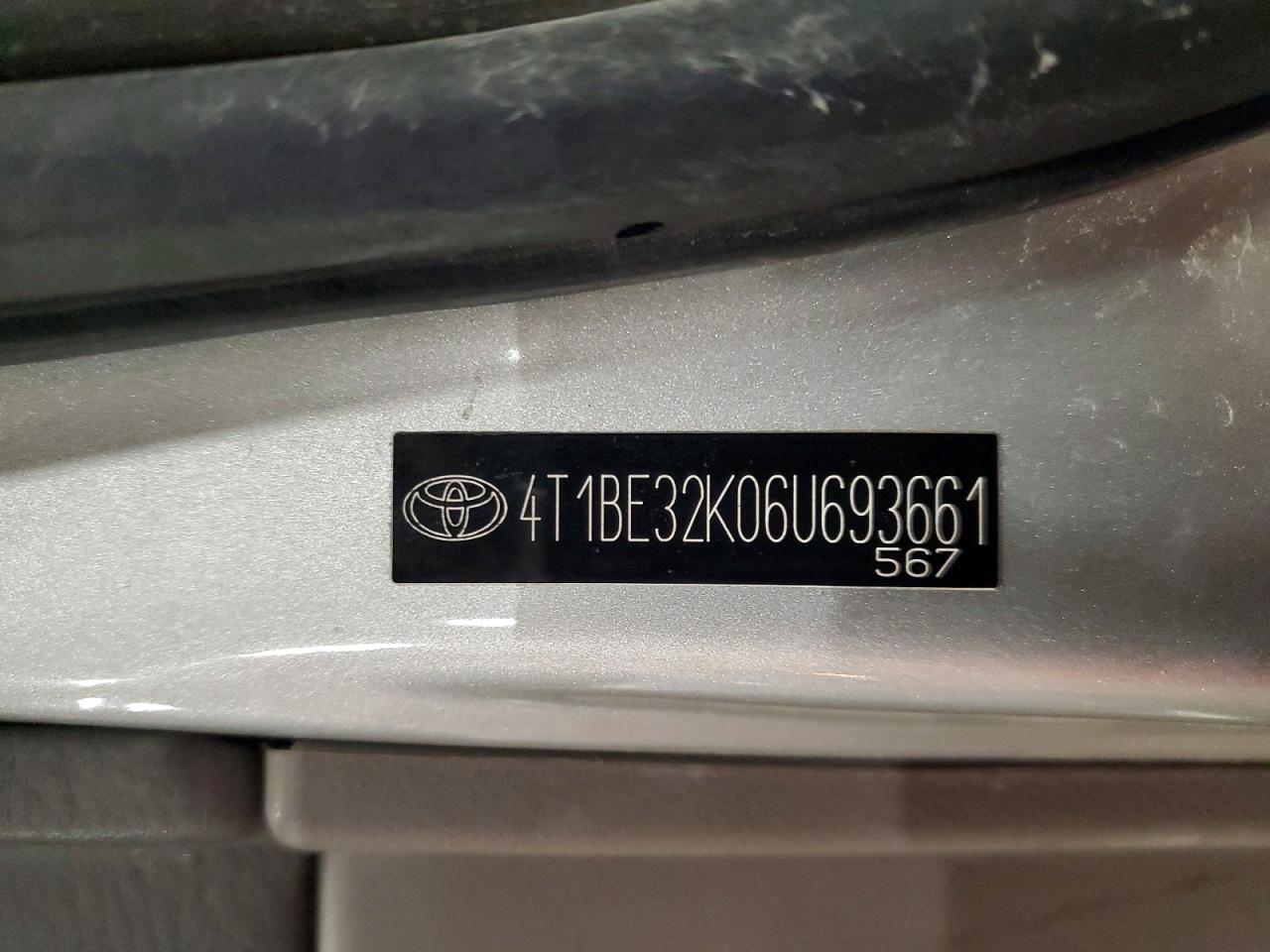 2006 TOYOTA CAMRY