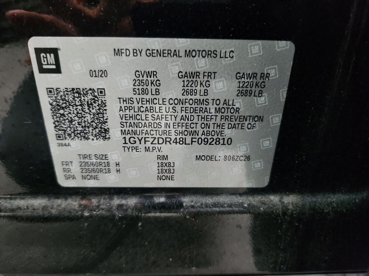 2020 CADILLAC XT4