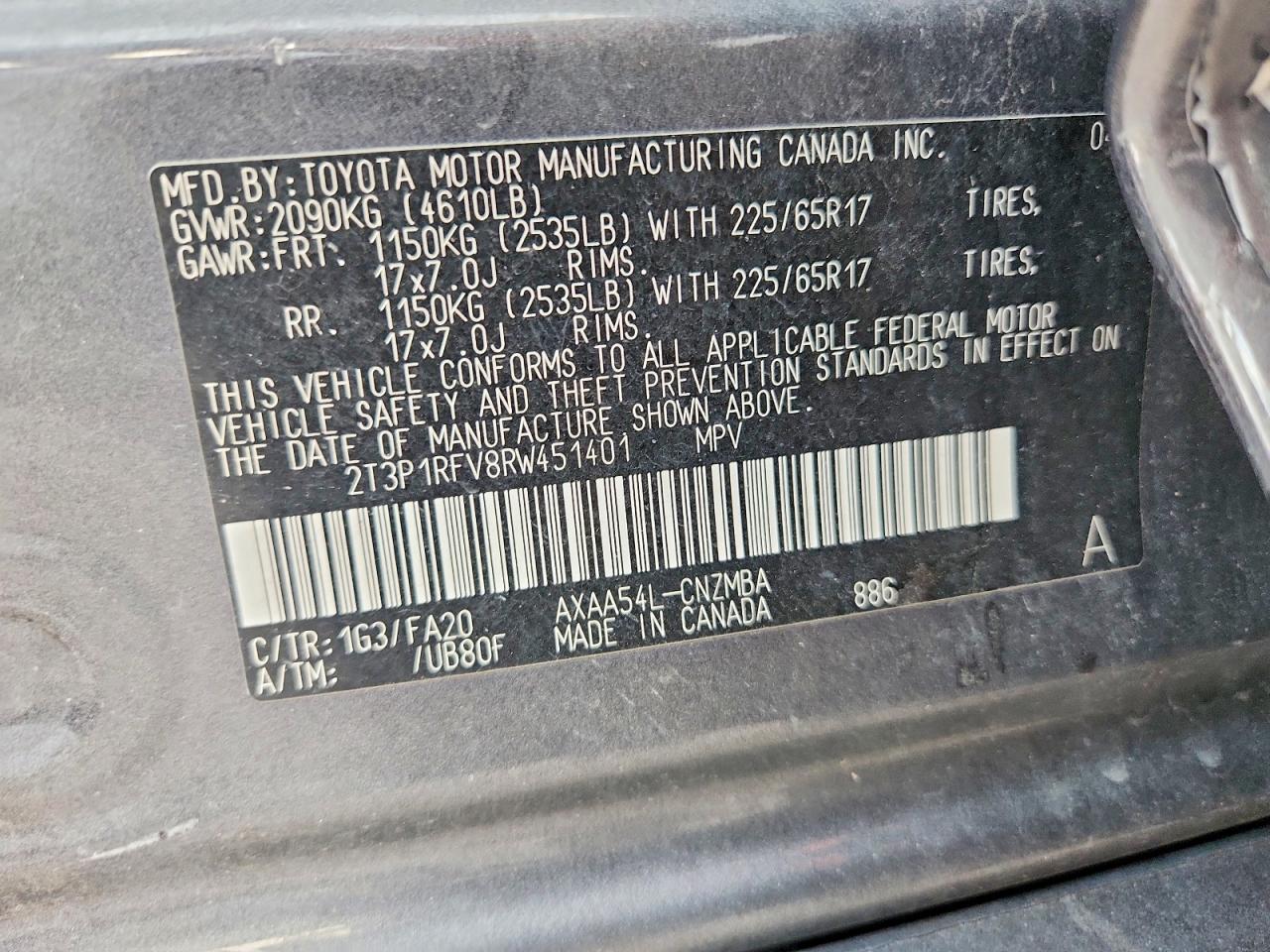 2024 TOYOTA RAV4