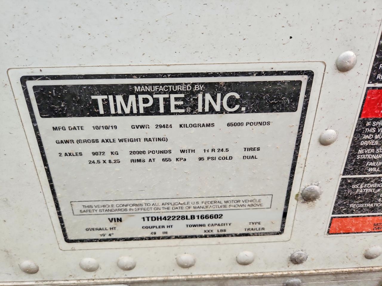 2020 TIMPTE ALL Models
