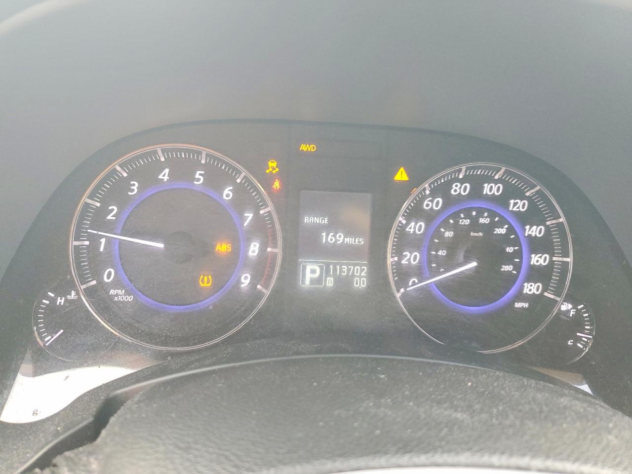 2013 INFINITI FX37