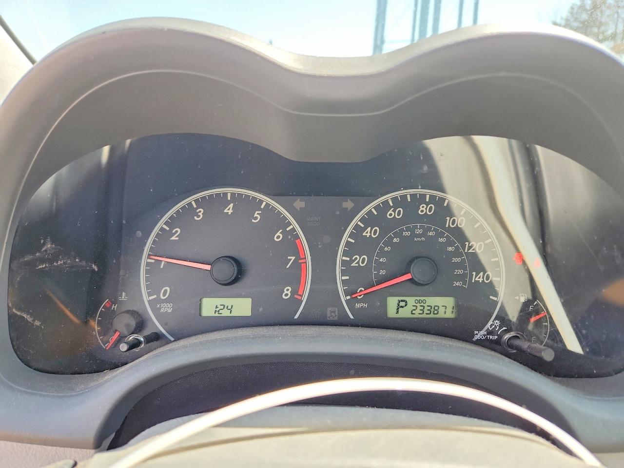 2009 TOYOTA COROLLA