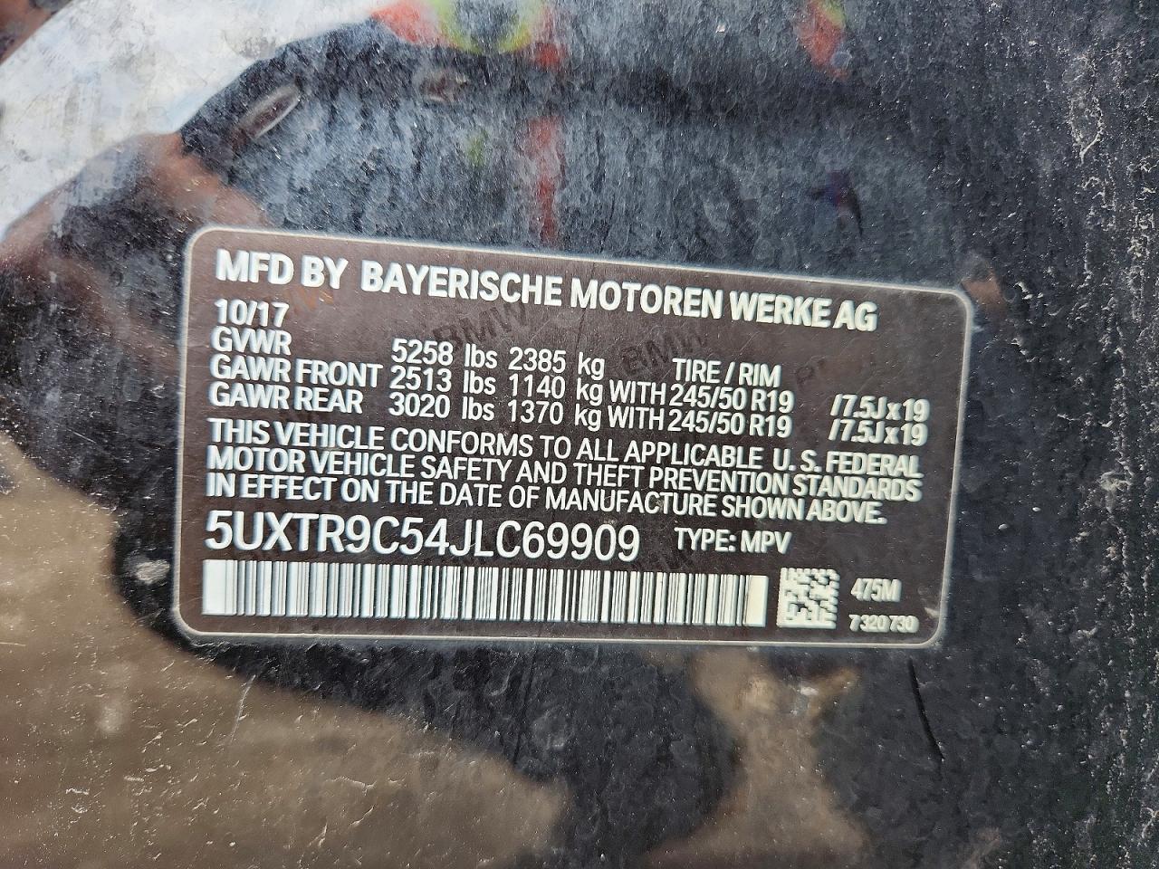 2018 BMW X3