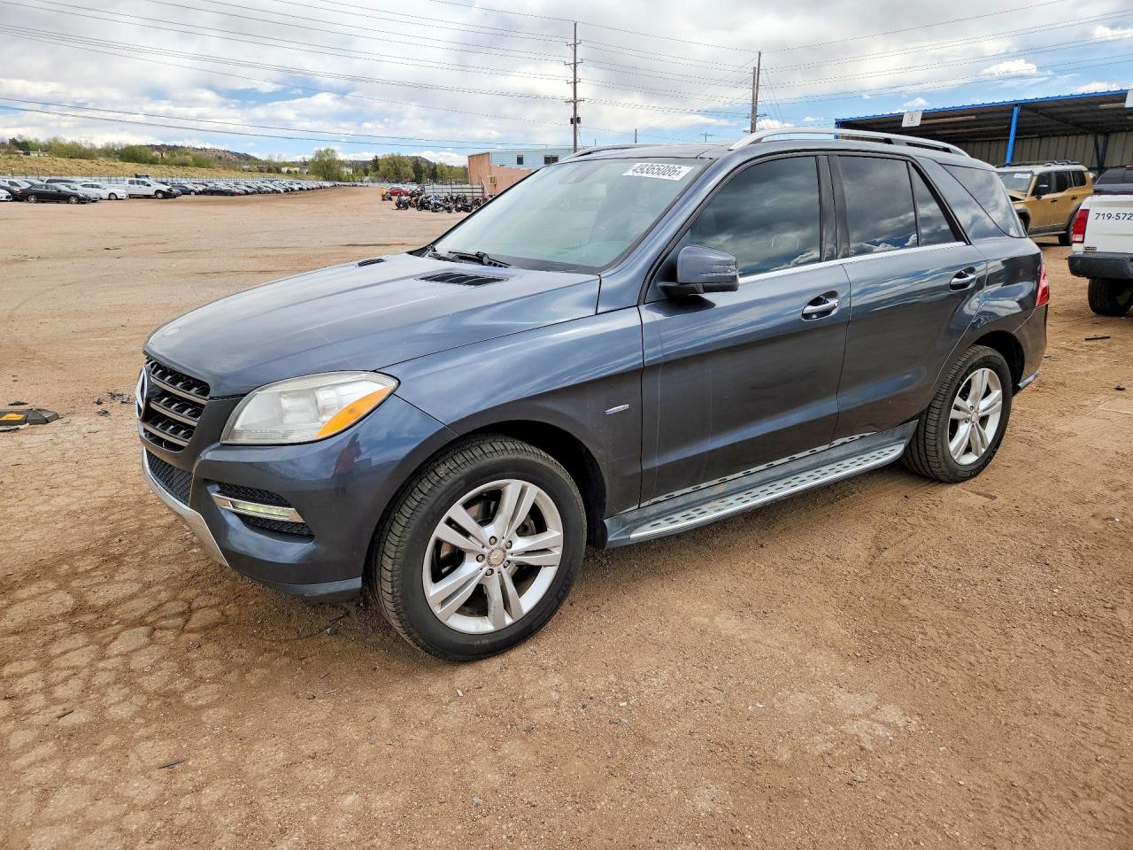 2012 MERCEDES-BENZ ML 350 BLU